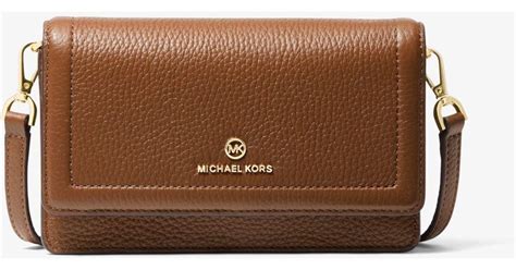 michael kors leather convertible crossbody bag